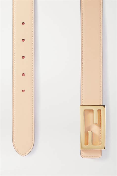 fendi beige belt